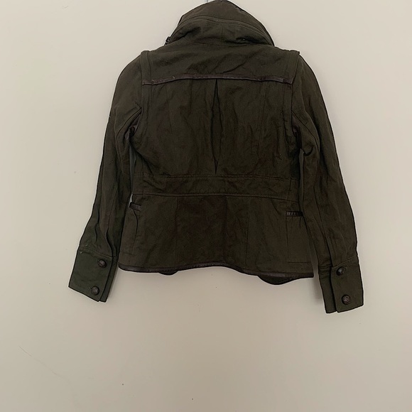 Mackage dark green spring jacket or vest - Picture 2 of 16